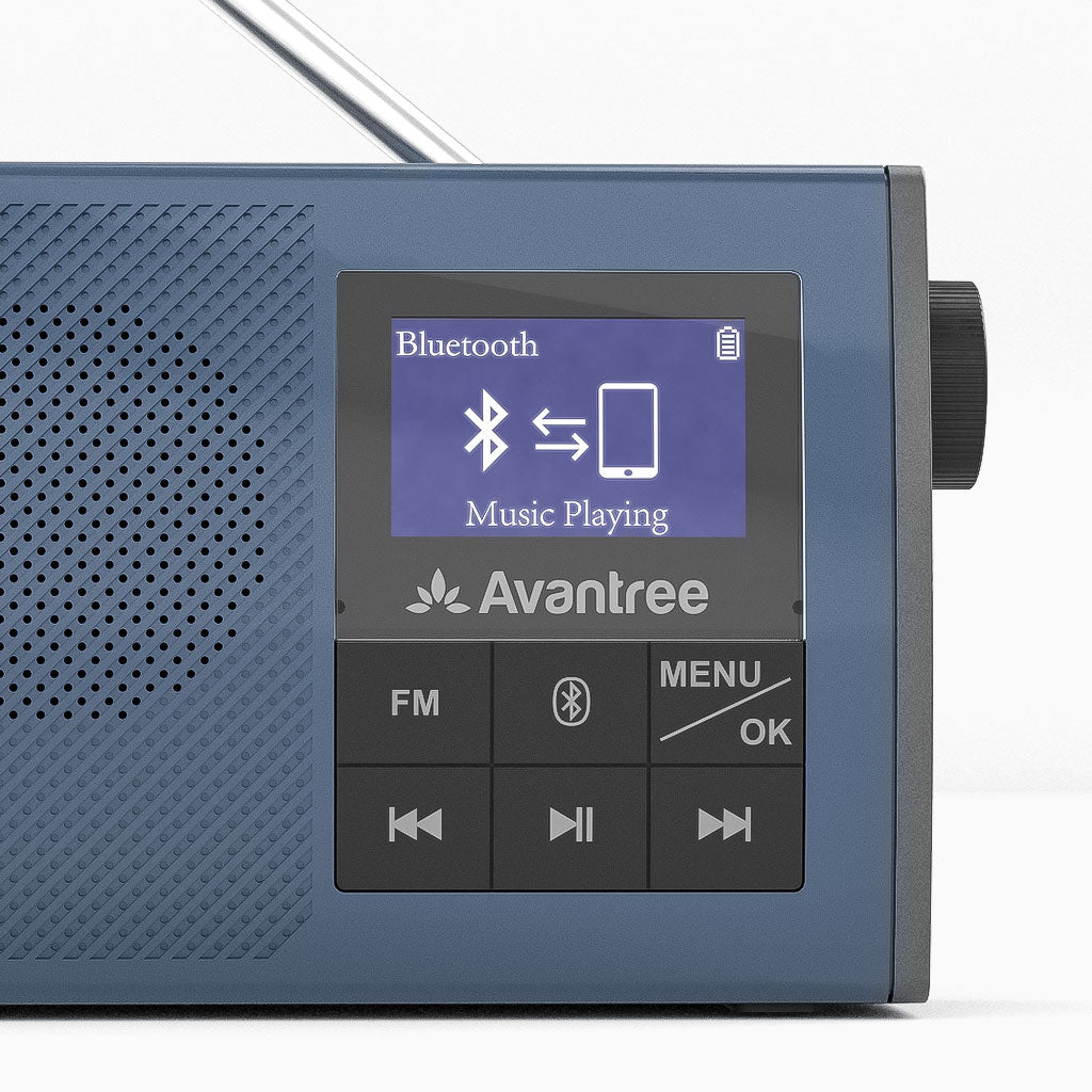 Audikast 4860 Wireless Speakers for TV & FM Radio 2-in-1 for seniors, with voice clarity, low latency, long range, and Bluetooth pairing for phone audio.