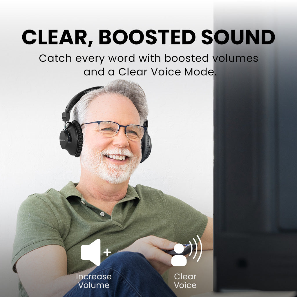 Replacement Headphones for HT41899 Plus – Not Compatible with Any Other Models. Clear Voice and Boosted Volume