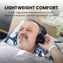 Replacement Headphones for HT41899 Plus, lightweight with adjustable headband and plush ear cushions.