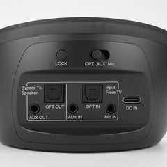 Medley Clear (6018) Wireless TV Earbuds.  Supports TVs with optical, and 3.5mm AUX output/input