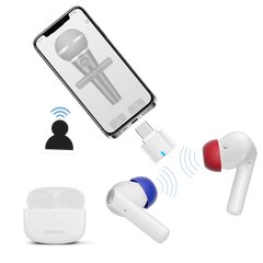 AcuEar Infinity LE Audio ANC Earbuds + USB-C Adapter – Better Sound, Lower Latency for PS5 & PC