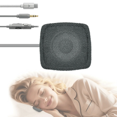 Slumber Mini Ultra-Thin Wired Pillow Speaker for Sleeping, USB-C and AUX compatible with phones and tablets, fully wired with no batteries