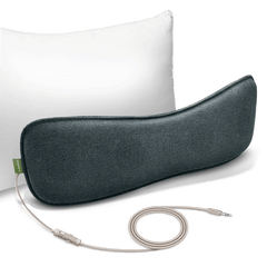 Slumber B AUX Wired Pillow Speaker for Sleeping. For Lightning or USB-C phones require an audio adapter (not included).