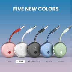 SoundJet R1 Airplane Bluetooth Adapter for Headphone and Airpods wtih 3.5 mm AUX plug, 5 stylish colors