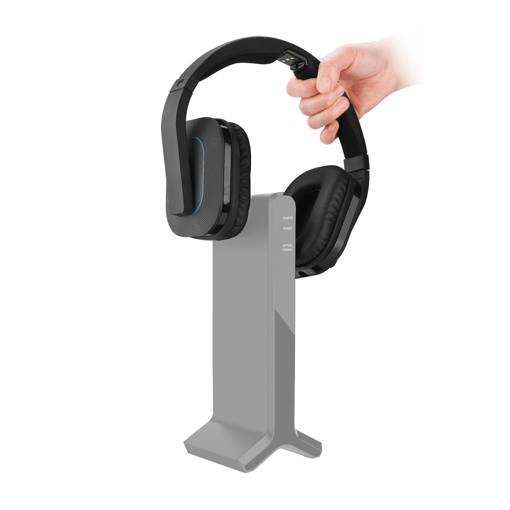 HT280 Add-on Headphones, compatible only with HT280 transmitters from Batch T23F1 or newer.