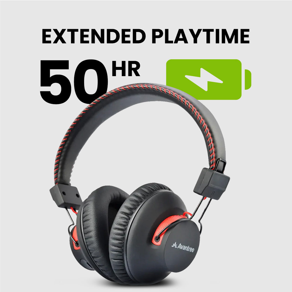 HT41899 Plus 2 Dual TV Headphones with wireless charging docks for seniors, with up to 50 hours continuous use for extended playtime.