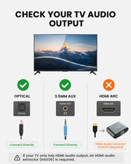 AuraBand TV | Auracast TV Earbuds & Transmitter Set