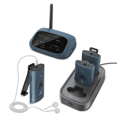 AuraPlex M3 Auracast Transmitter and Receiver for Churches & Public Spaces. Compatible with Auracast enabled hearing aids and headphones.