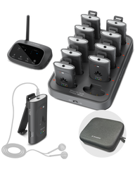 Audiplex MX Multi-Channel Assistive Listening System for churches, and group events. 