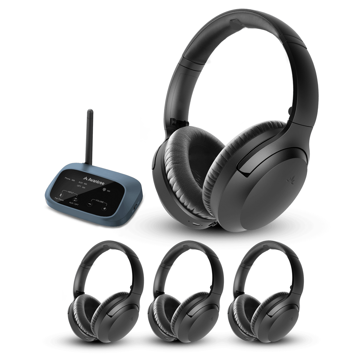 AuraPlex H4, Auracast Wireless Listening System. Best for small venues, training sessions, and group listening