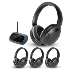AuraPlex H4, Auracast Wireless Listening System. Best for small venues, training sessions, and group listening