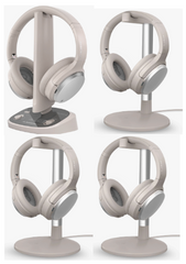 3D Theater Pack |3D Surround Sound Headphones for Home Theater. 4 Pack Premium Auracast 3D Surround Sound Headphones & Charging Dock for Home Theater