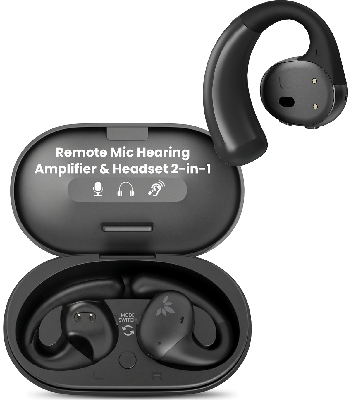 AcuEar Pebble 2 hearing amplifier earbuds for conversations at counters, in noise, or at a distance no complexity, just clarity.