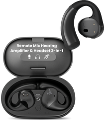 AcuEar Pebble 2 hearing amplifier earbuds for conversations at counters, in noise, or at a distance no complexity, just clarity.