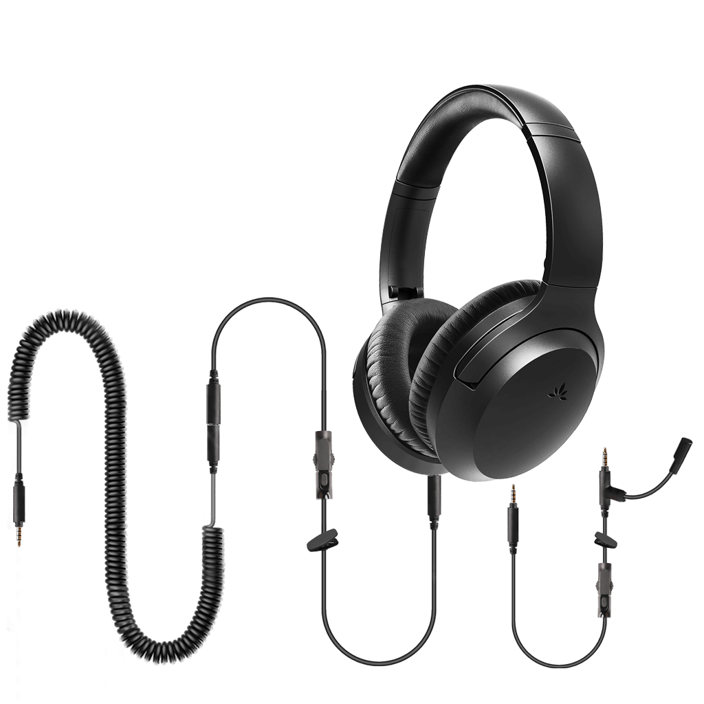 Wireless TV Headphones with Charging Base &amp; Bluetooth Transmitter 2-in-1