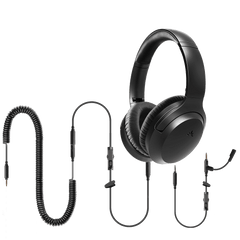 Wireless TV Headphones with Charging Base &amp; Bluetooth Transmitter 2-in-1