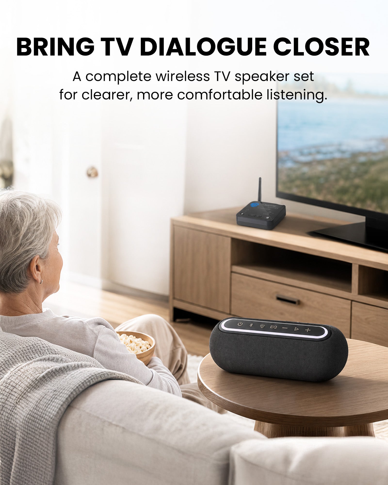 Audikast Harmony A2 | Wireless TV Speaker Set