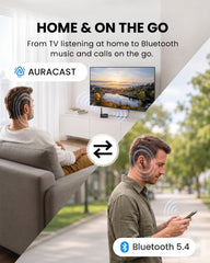 Audikast Infinity NC | Auracast TV Earbuds Set