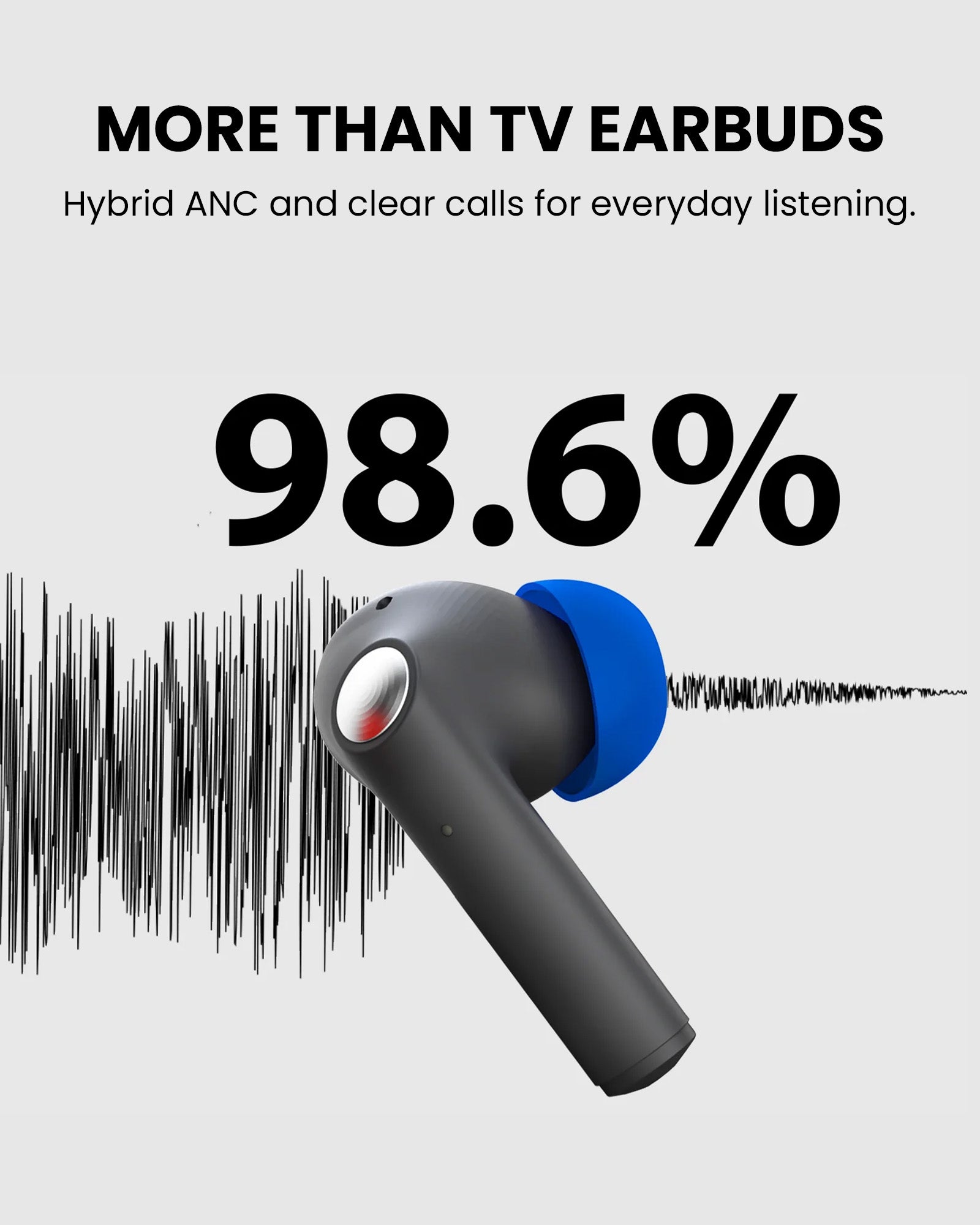 Audikast Infinity NC | Auracast TV Earbuds Set