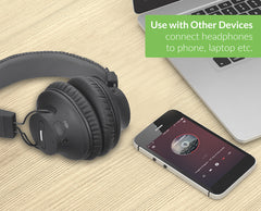 HT41899 Dual Headphone TV Set for seniors and group listening. Headphones can be used independently and pair directly with Bluetooth devices.