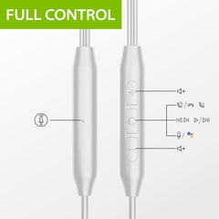 E171 Over-the-Ear Wired Earbuds, 3.5mm AUX with Multi-Functional In-Line Control, play/pause music, adjust tracks, answer calls, and activate voice assistant.