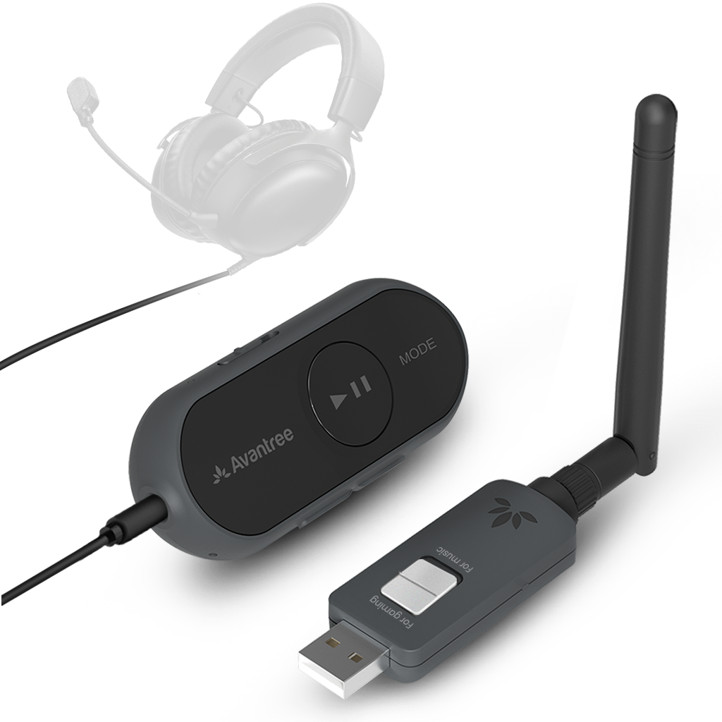 ProLink  Bluetooth Adapter & Headphones Receiver. PS5/PC Wireless Adapter for 3.5mm Headsets – LE Audio Upgrade (Voice Chat, Low Lag)

