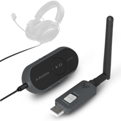 ProLink  Bluetooth Adapter & Headphones Receiver. PS5/PC Wireless Adapter for 3.5mm Headsets – LE Audio Upgrade (Voice Chat, Low Lag)
