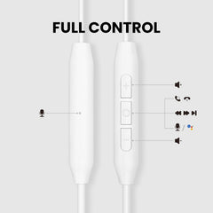 C171 Wired USB-C Earbuds for Sports and Running, in-line controls for music, calls, volume, tracks, and voice assistant.