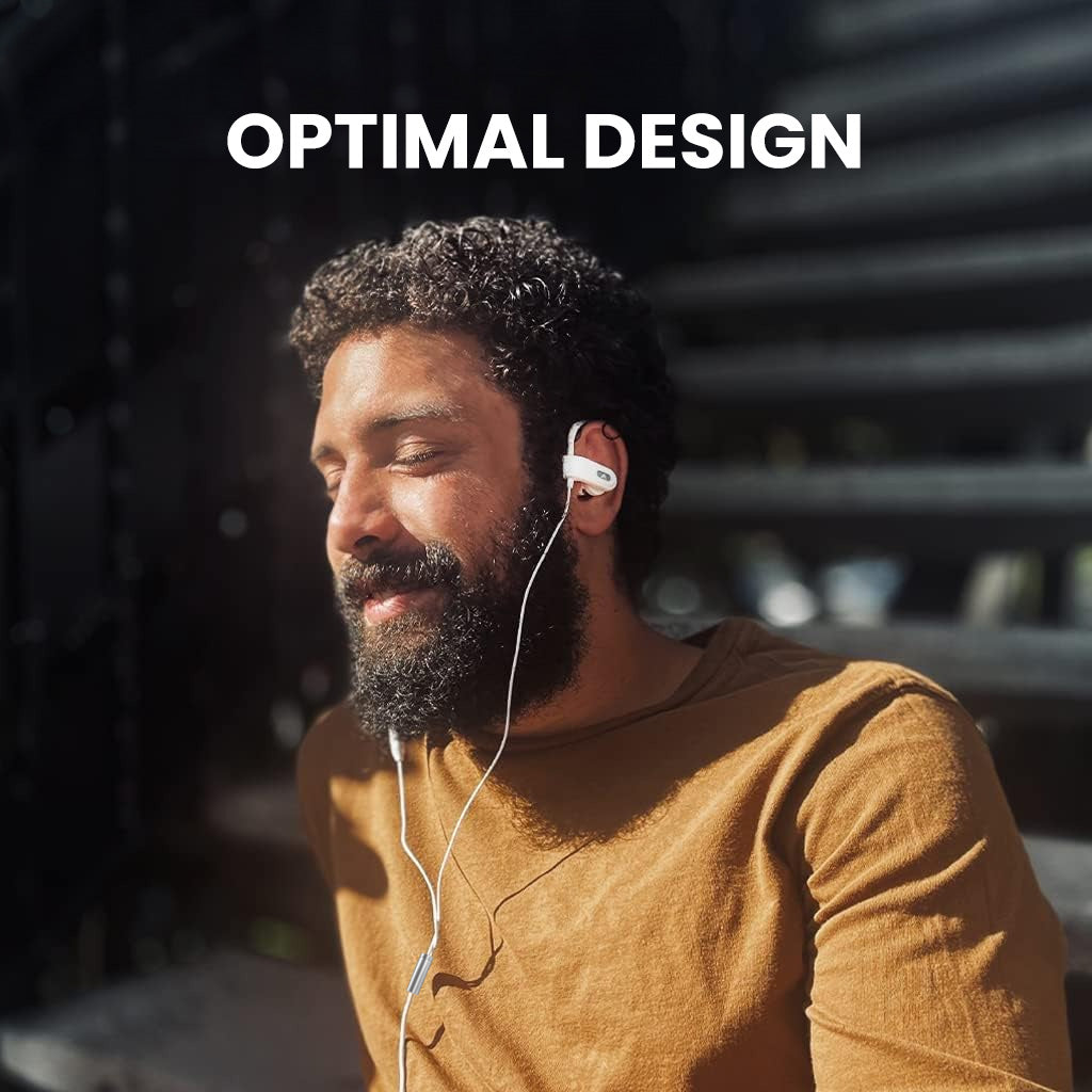 C171 Wired USB-C Earbuds for Sports and Running,  optimal design provides a snug, comfortable fit
