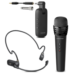 FreeMic Duo | Wireless Headset & Handheld Microphone System