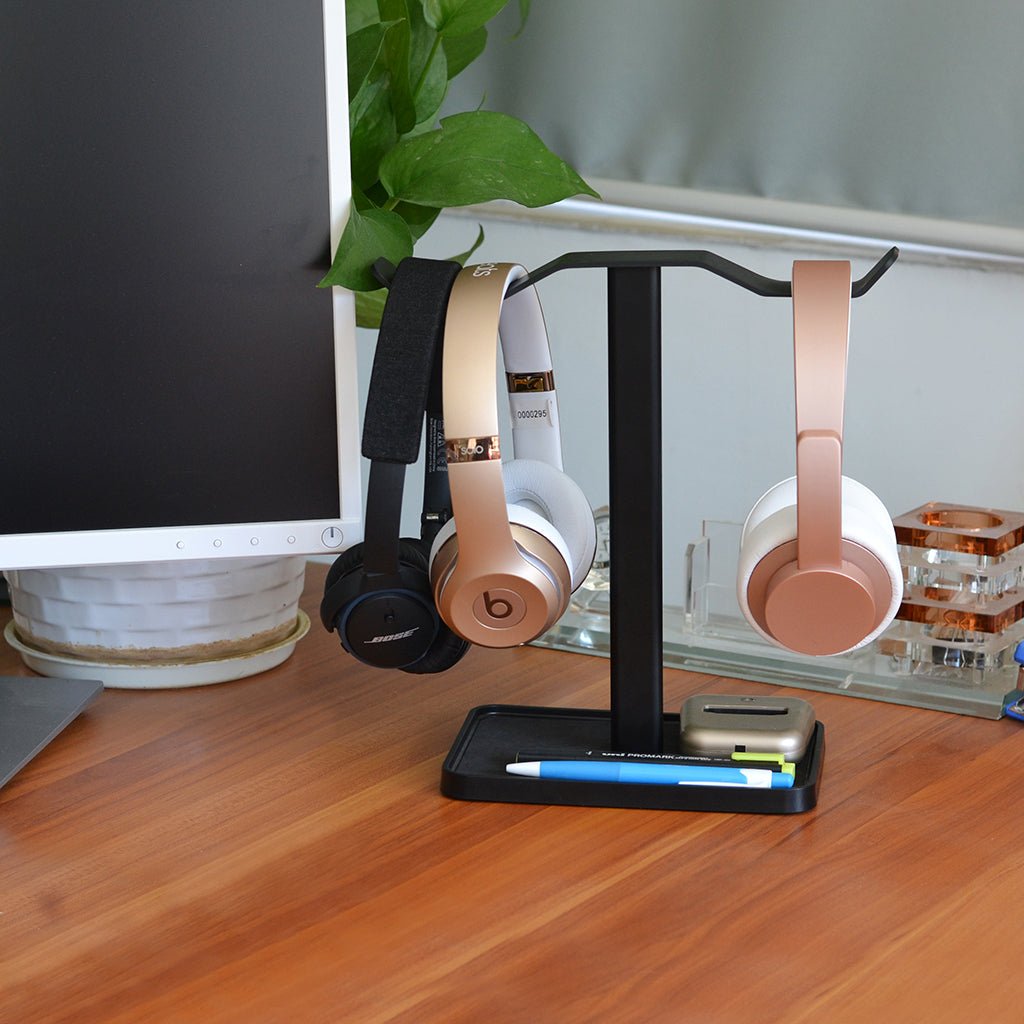 HS908 | Dual Headphones Stand