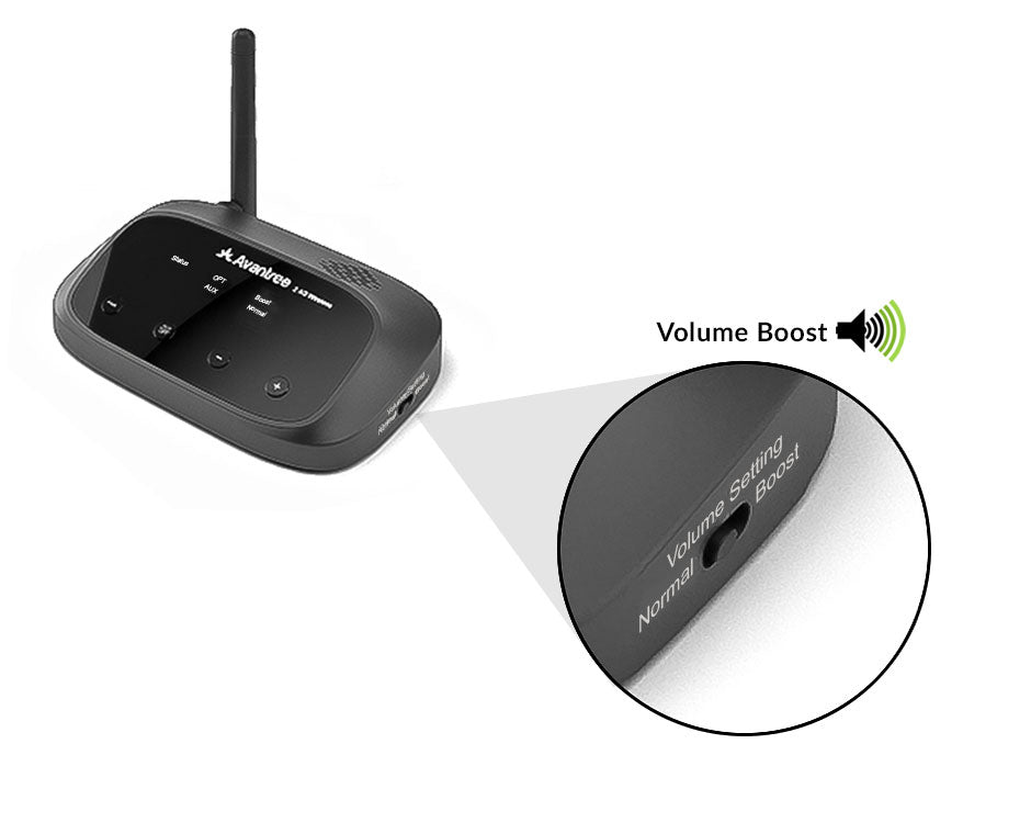 Quartet Wireless Broadcasting Set for Parties and Outdoor Activities, with transmitter volume boost