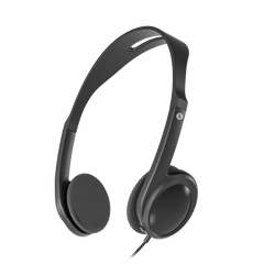 Wired on ear headphones for school classroom students
