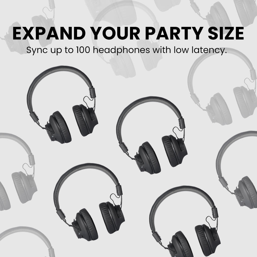 Quartet-Extra Additional pair of 2.4G Wireless Headphones for Quartet/Duet/Audiplex