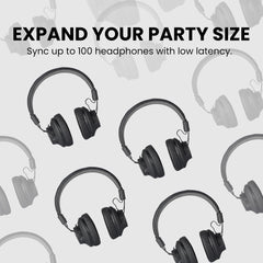 Quartet-Extra Additional pair of 2.4G Wireless Headphones for Quartet/Duet/Audiplex
