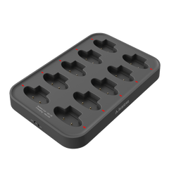 Charging Dock with Charging Cable &amp; USB Adapter, 10-Slot, 8x5''