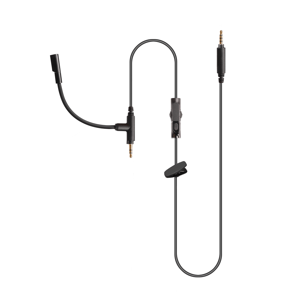 (5ft/1.5m)Detachable Boom Mic & Cable