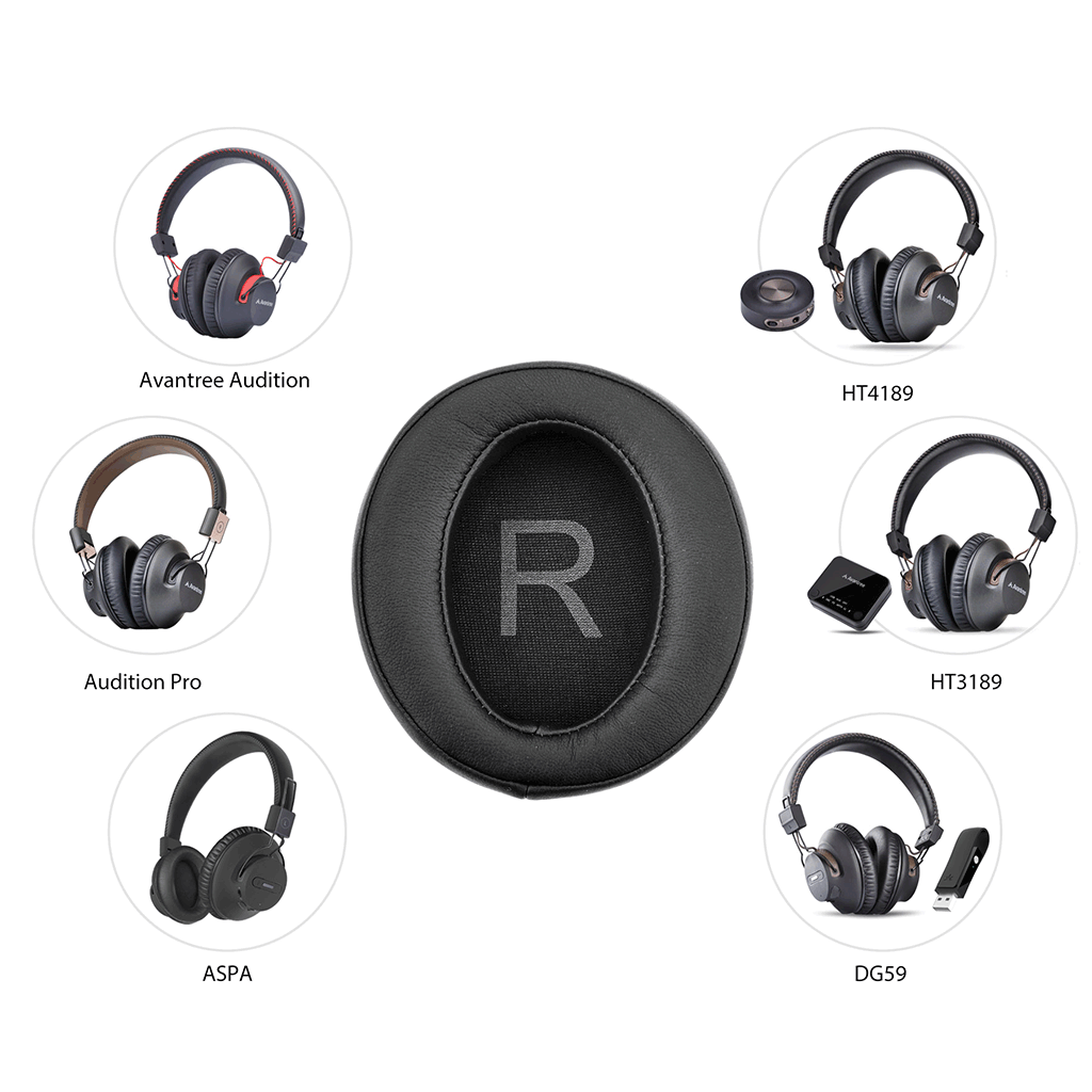 as9/as9p earpads, includes one pair of Large earpads. 