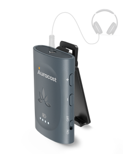 AuraClip | RC240 - Auracast Receiver with Qualcomm BT 5.4