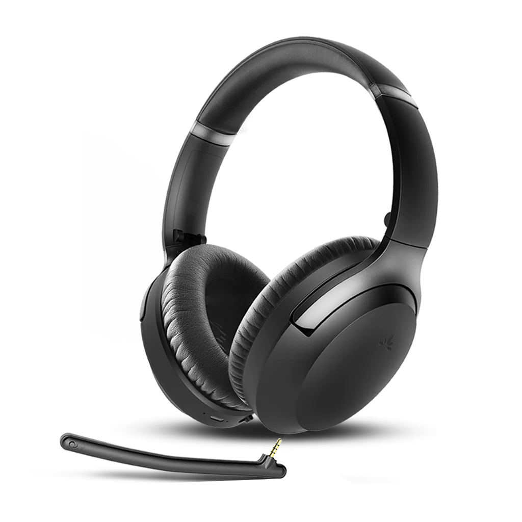 Aria Pro SSD  Bluetooth Active Noise Cancellation Headphones with Optional Mixed L&R, Ideal for Single Side Deafness & Hearing Impairment