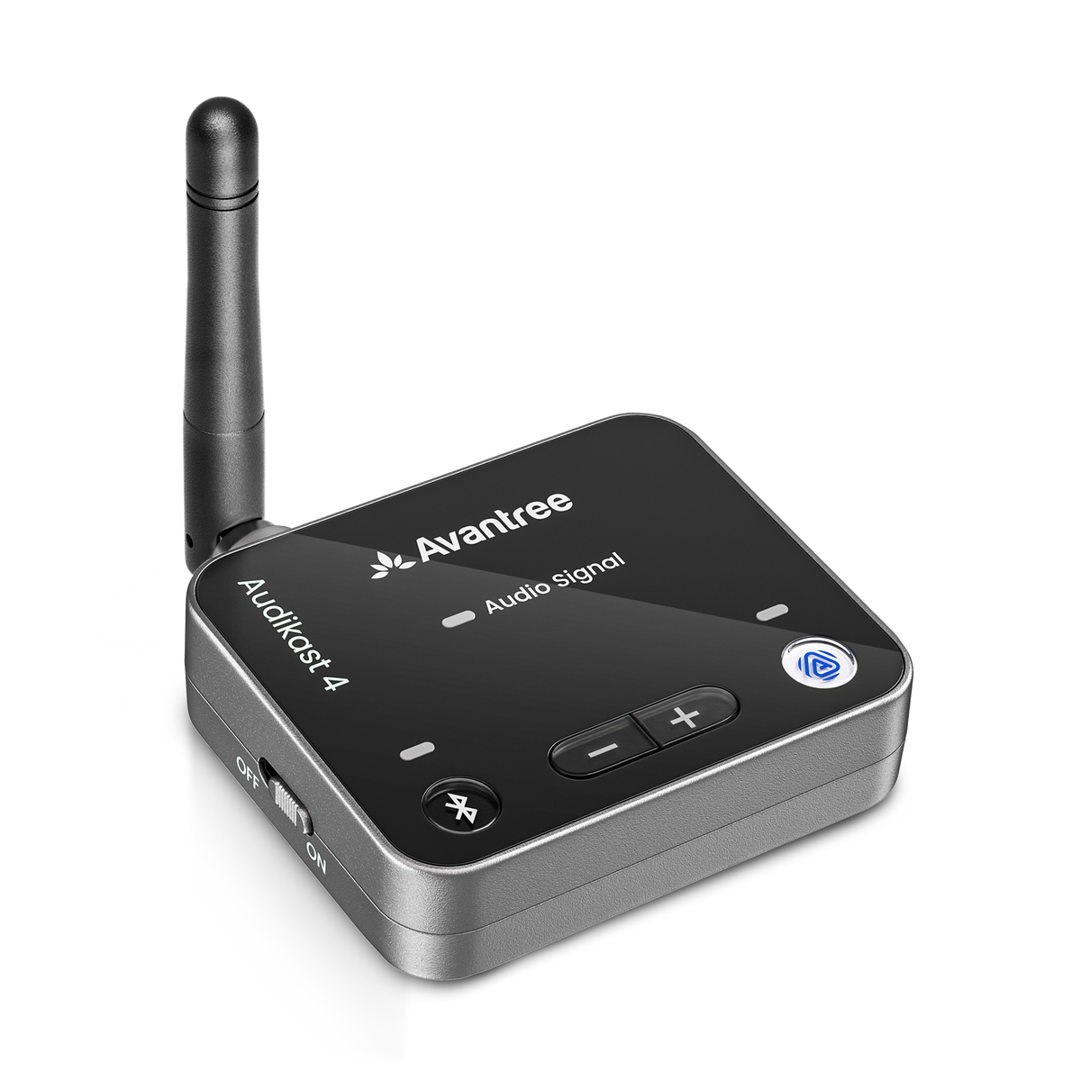 Audikast 4 Bluetooth & Auracast TV Transmitter For Bluetooth or Auracast headphones and speakers