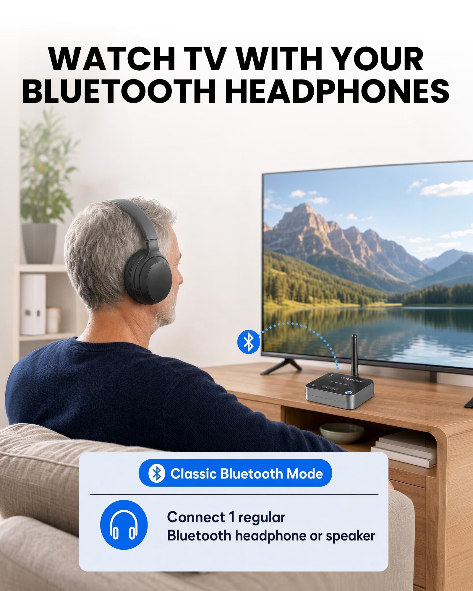 Audikast 4 | Bluetooth & Auracast TV Transmitter