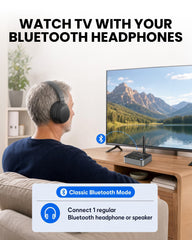 Audikast 4T | Bluetooth & Auracast TV Transmitter