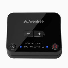HT41899 Dual Headphone TV Set for seniors and group listening. Support FastStream, SBC, no audio lag
