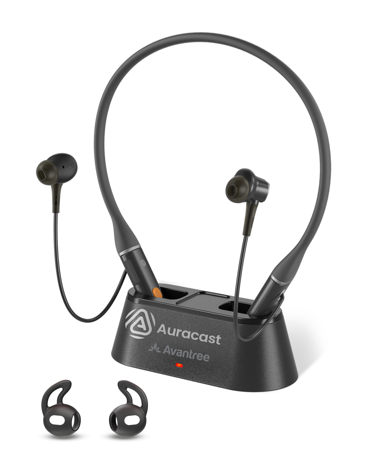 Loop  | Auracast Neckband Earbuds with Charging Dock