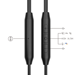 C171 Wired USB-C Earbuds for Sports and Running, in-line controls for music, calls, volume, tracks, and voice assistant.