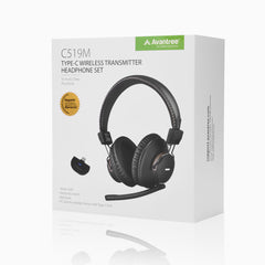 C519M Type C Bluetooth Gaming Set for Nintendo Switch, PC, PS4