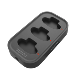 Add-on Charging Dock for AuraPlex M3 Receivers, 3-Slot, 5x3''
