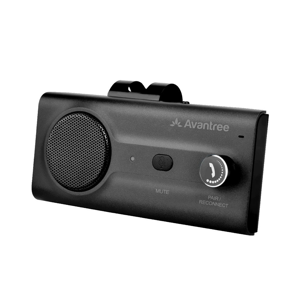 CK11 Hands Free Bluetooth for Car. Wireless handsfree car speakerphone with auto on/off and voice dial