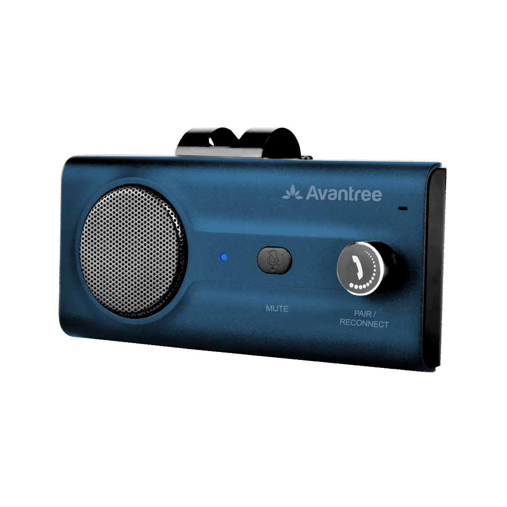 CK11 Hands Free Bluetooth for Car. Wireless handsfree car speakerphone with auto on/off and voice dial